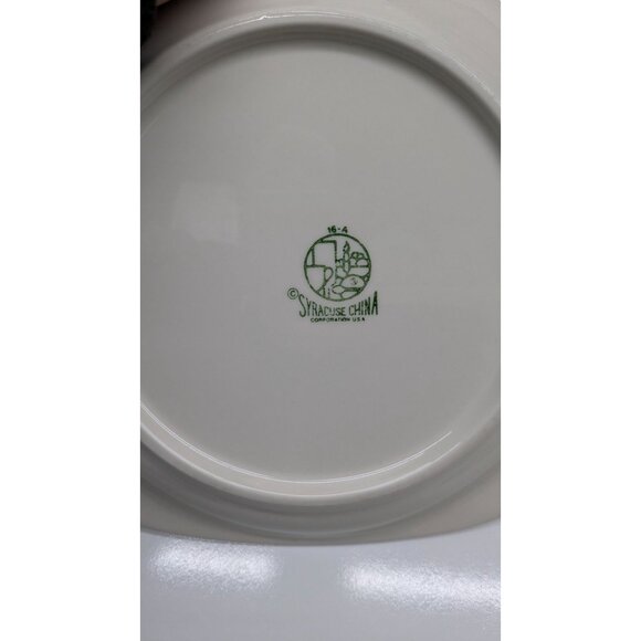 Syracuse China White Dinner Plate 11.25" Rectangular Ceramic Vintage Tableware - Picture 9 of 9